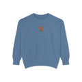 November Birth Flower Sweatshirt – Chrysanthemum Embroidery