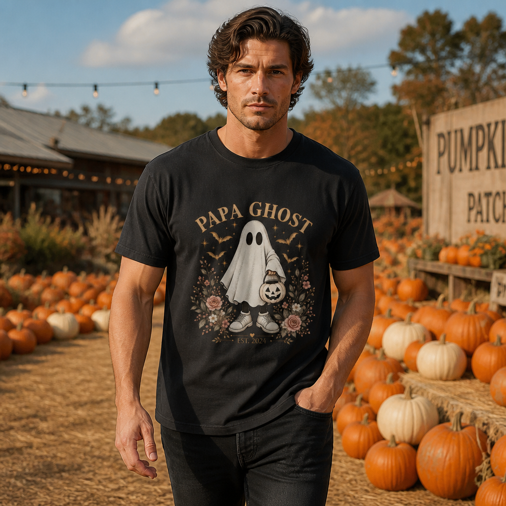 Papa Ghost Personalized Tee