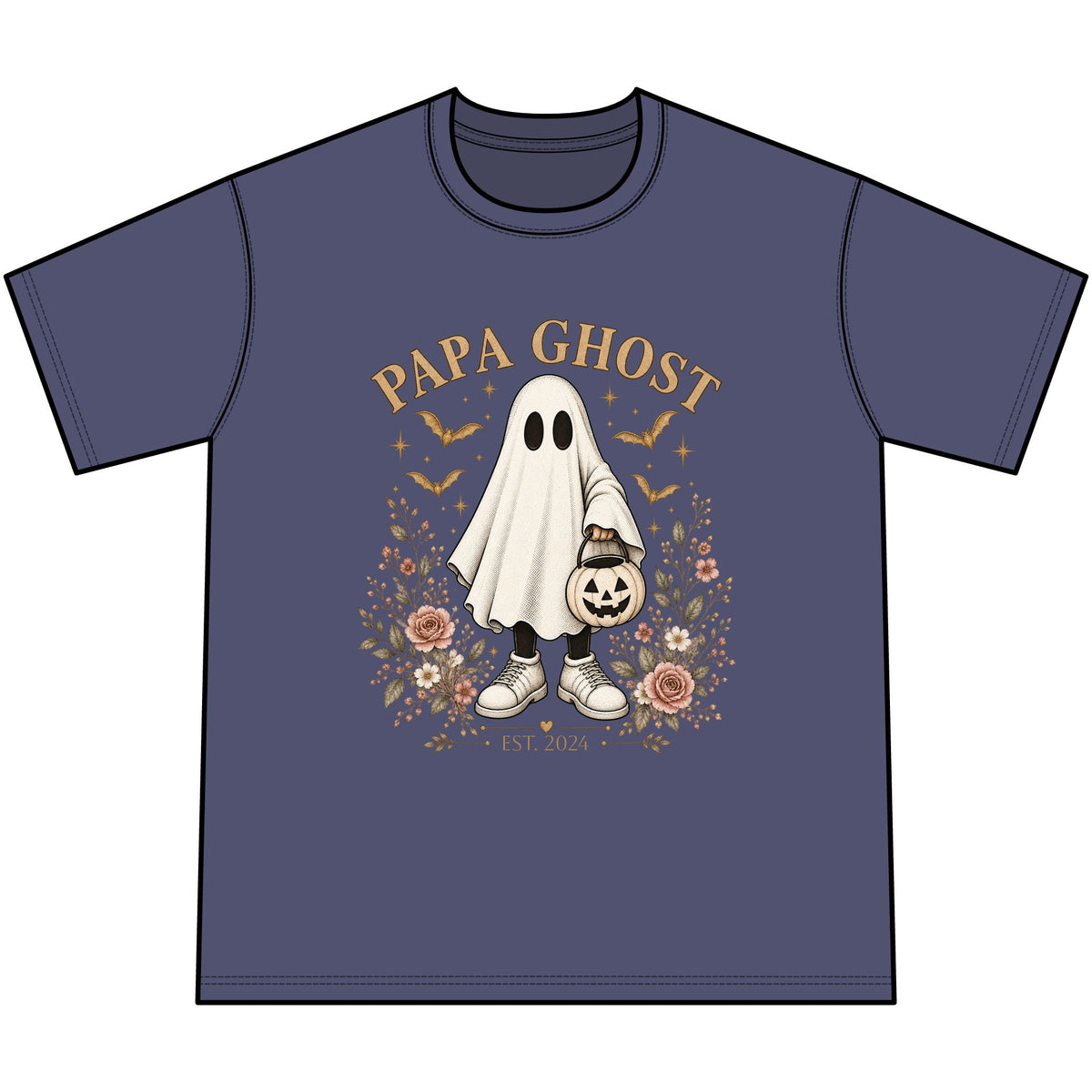 Papa Ghost Personalized Tee