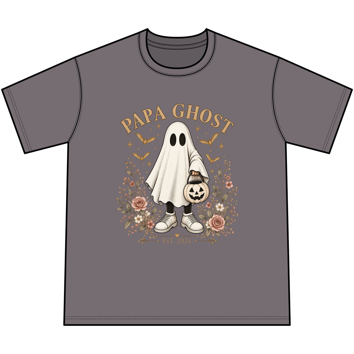 Papa Ghost Personalized Tee